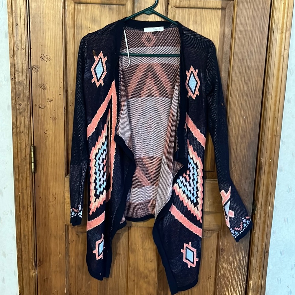 COPY - Aztec open cardigan